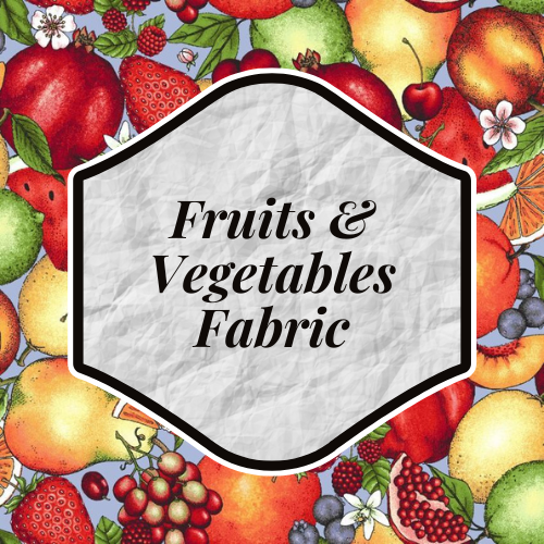 Fruit & Vegetables Fabric