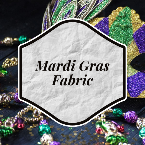 Mardi Gras Fabric