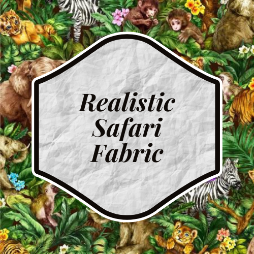 Realistic Safari Fabric