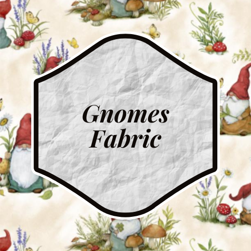 Gnomes Fabric