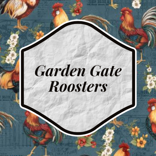 Garden Gate Roosters
