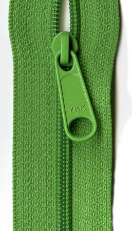 YKK 14" Zipper Lime Green