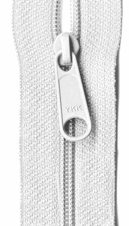 YKK 14" Zipper White