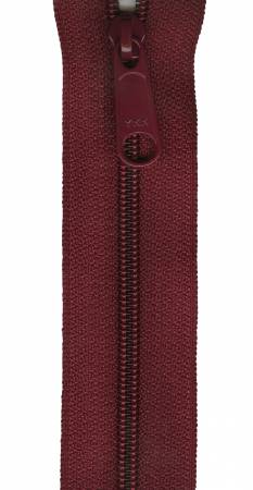 YKK 14" Zipper Burgundy