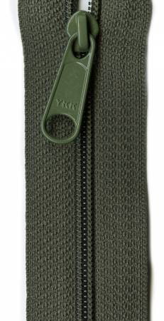 YKK 14" Zipper Olive