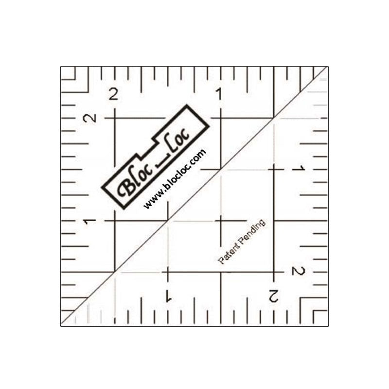 Bloc Loc Half Square Triangles 2.5"