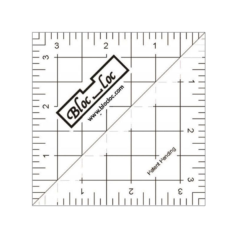 Bloc Loc Half Square Triangle 3.5"
