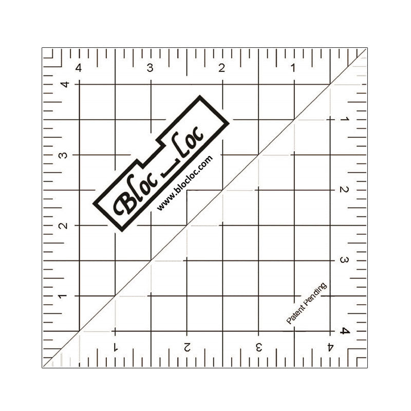 Bloc Loc Half Square Triangles 4.5"