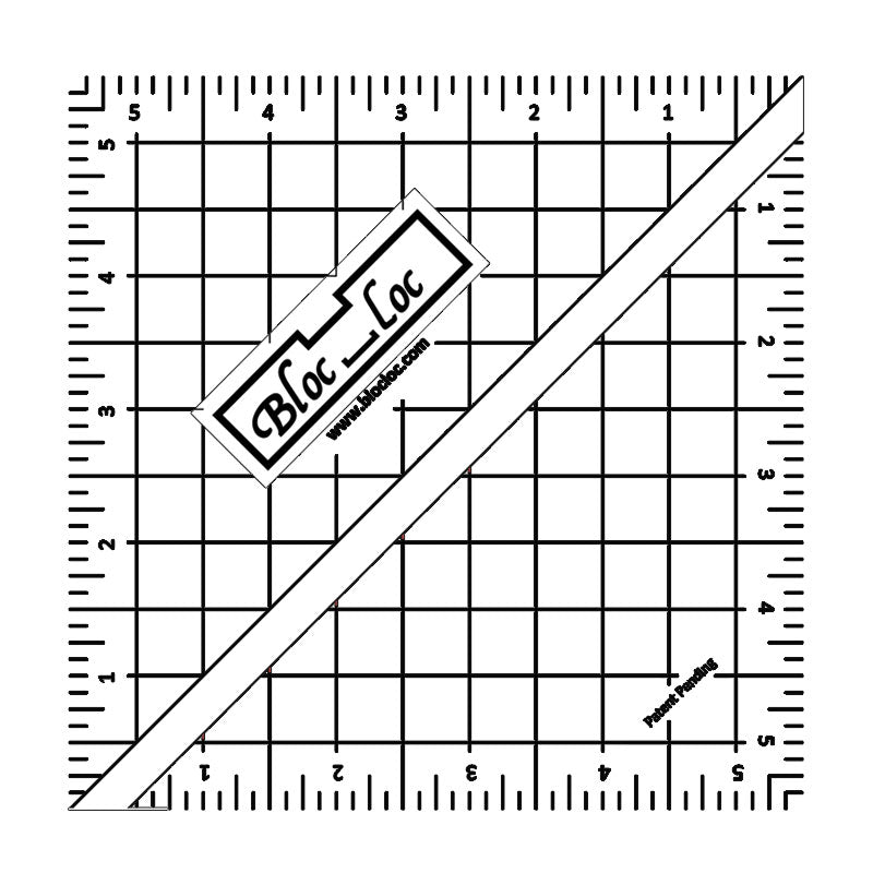 Bloc Loc Half Square Triangles 5.5"