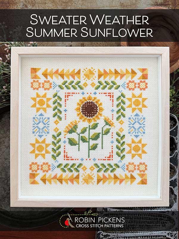 Sweater Weather Summer Sunflowe RPCSP SWSS455 Robin Picken#1