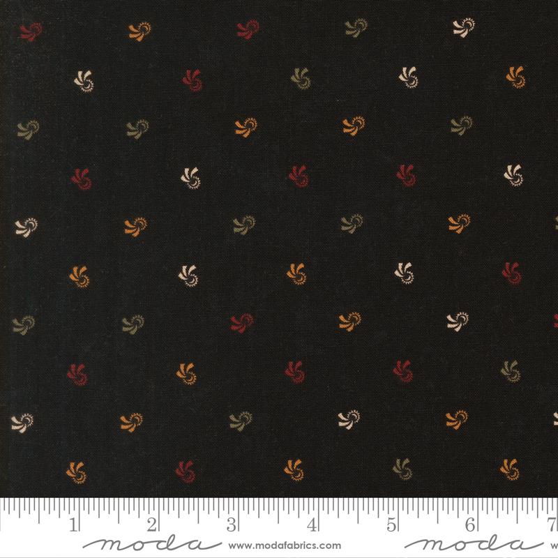 Vintage Christmas II Black 4636 19 Moda #1
