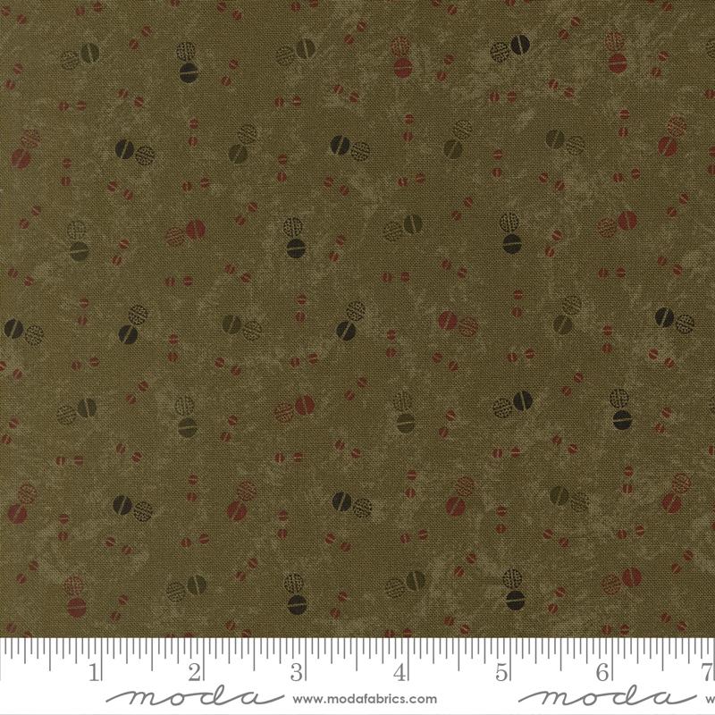 Vintage Christmas II Green 4637 15 Moda #1