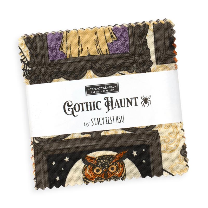 Gothic Haunt Mini Charm 21000MC Moda Precuts#1