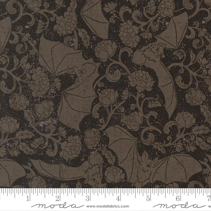 Gothic Haunt Charcoal 21004 16 Moda #1