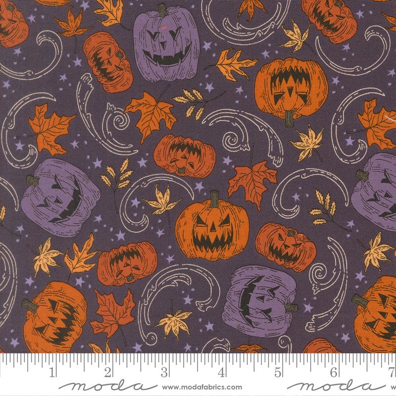 Gothic Haunt Midnight Glow 21005 21 Moda #1