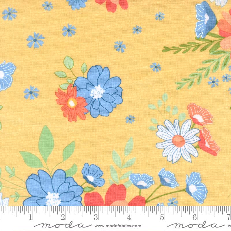 Catching Blossoms Sunshine 47030 12 Moda #1