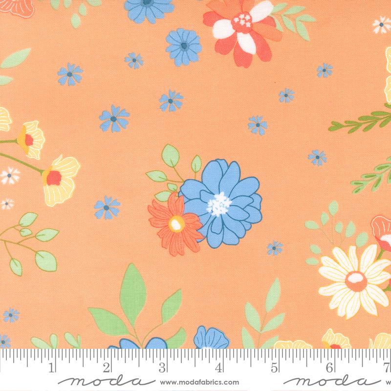 Catching Blossoms Peach 47030 13 Moda #1