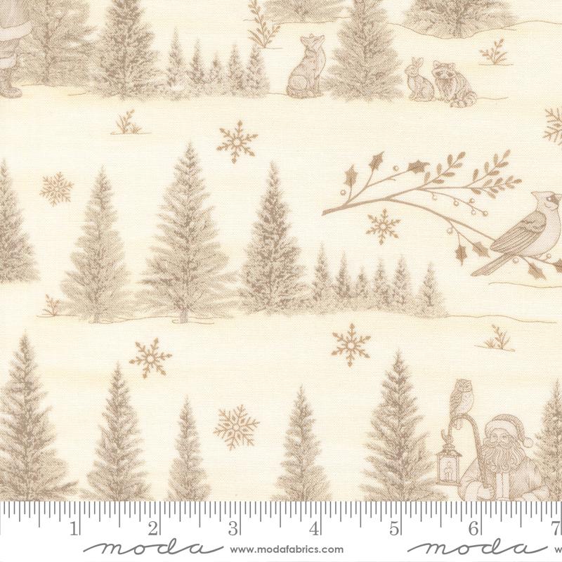 Snowy St Nick Winter White 56222 11 Moda #1