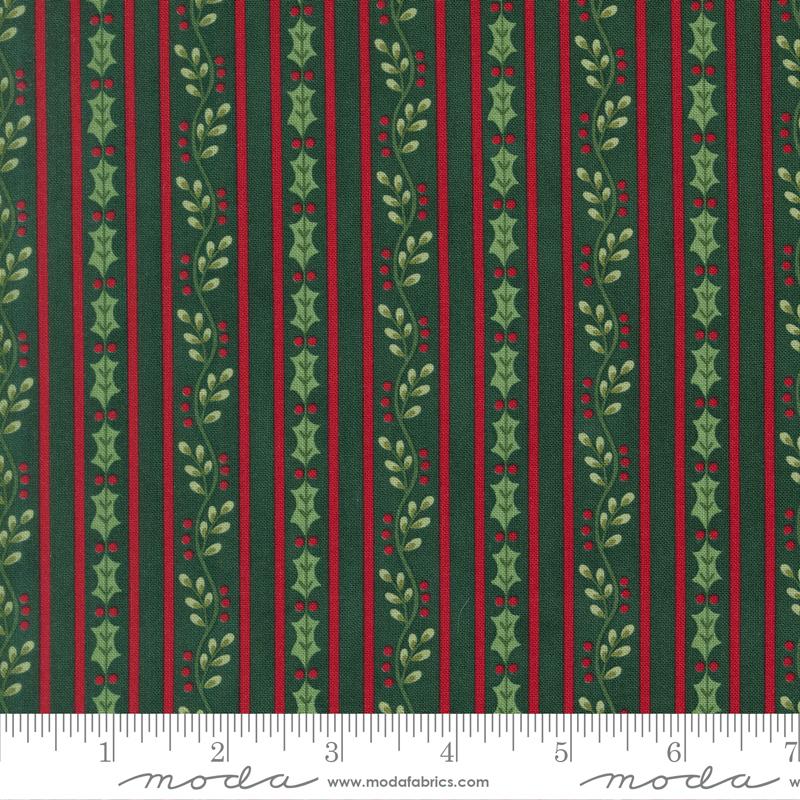 Snowy St Nick Evergreen 56225 19 Moda #1