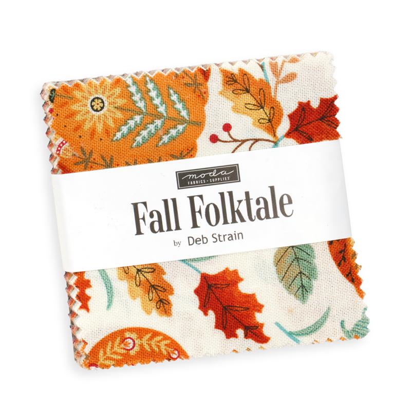 Fall Folktale Mini Charm 56230MC Moda Precuts#1