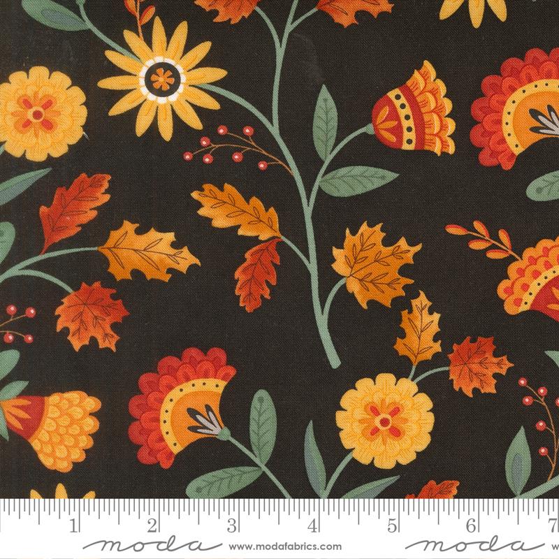 Fall Folktale Midnight 56230 17 Moda #1