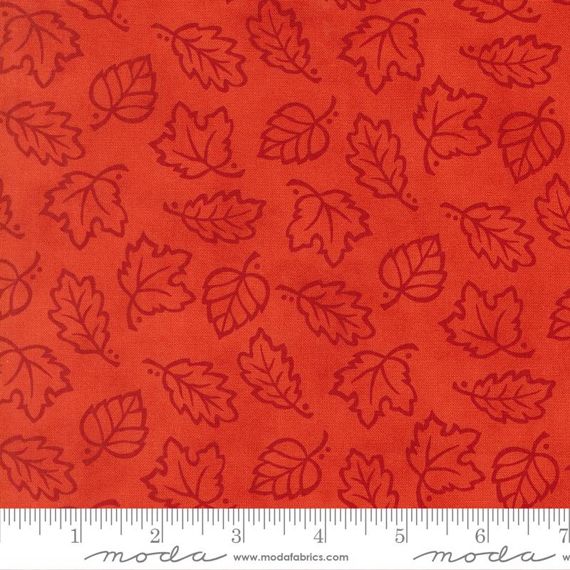 Fall Folktale Brick Red 56232 12 Moda #1