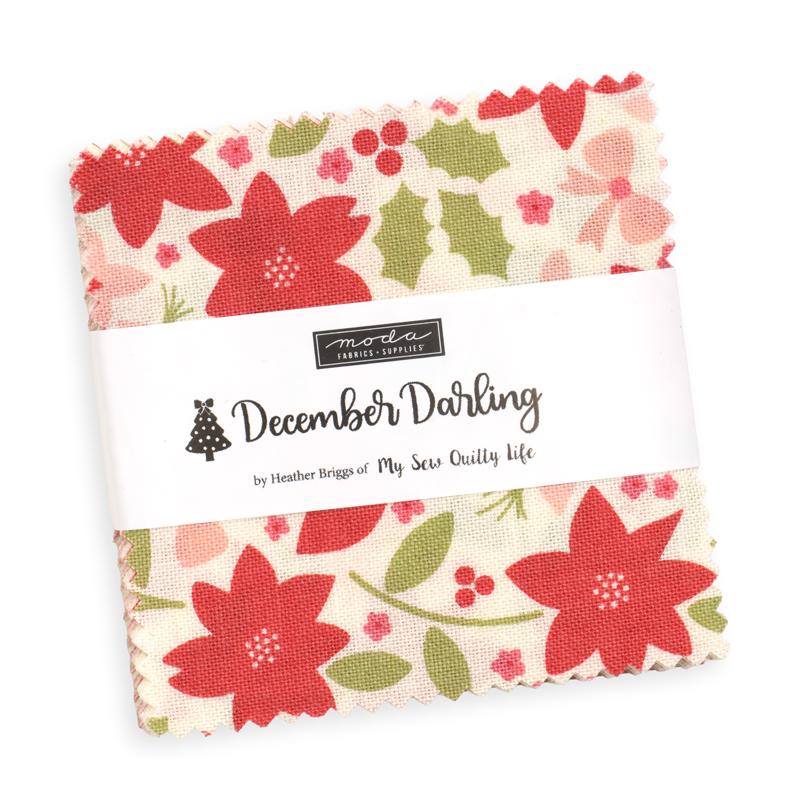 December Darling Mini Charm 31810MC Moda Precuts#1