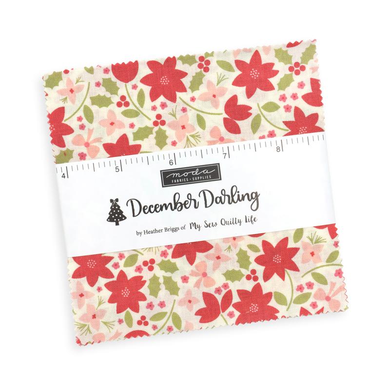 December Darling Charm Pack 31810PP Moda Precuts#1