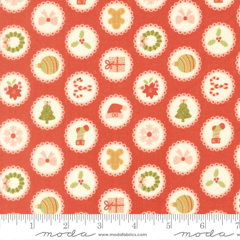 December Darling Rose 31811 17 Moda #1
