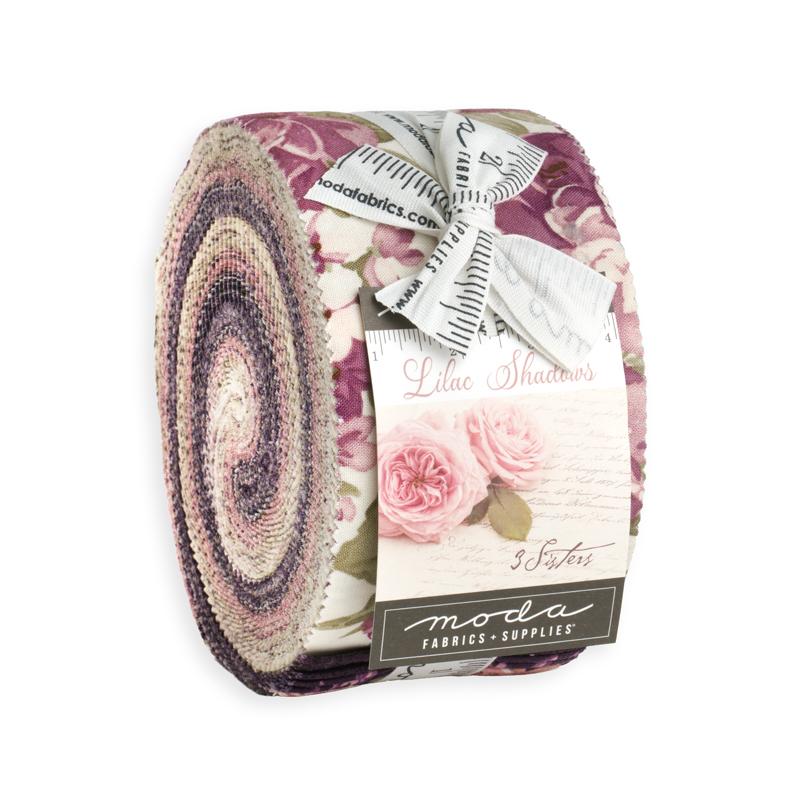 Lilac Shadows Jelly RollÂ® 44440JR Moda Precuts#1