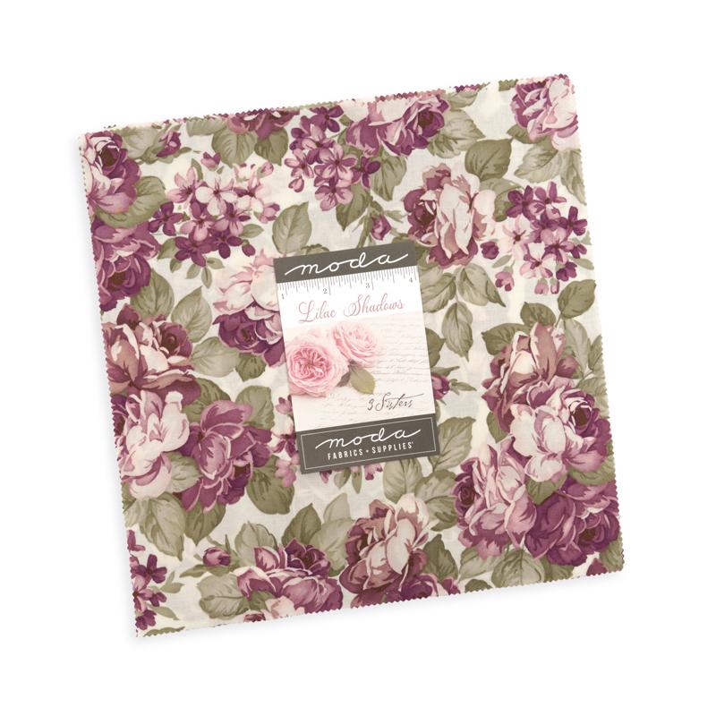 Lilac Shadows Layer CakeÂ® 44440LC Moda Precuts#1