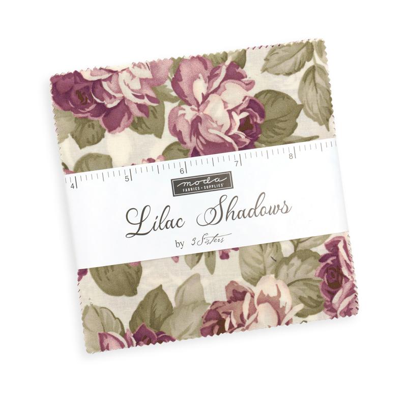 Lilac Shadows Charm Pack 44440PP Moda Precuts#1