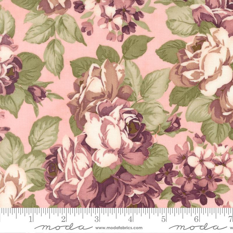 Lilac Shadows Rose Lilac 44440 12 Moda #1