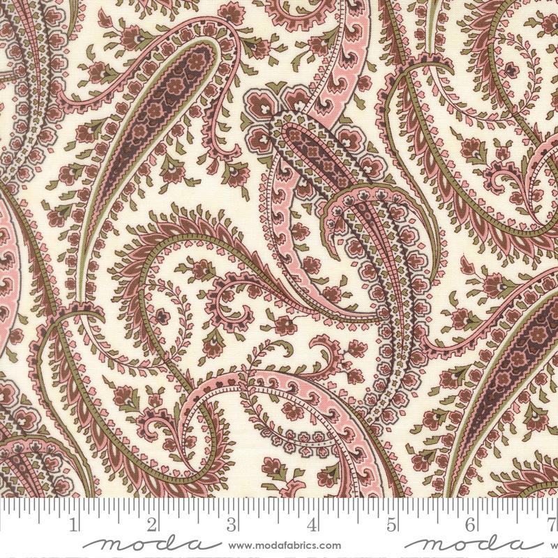Lilac Shadows Paisley Porcelain 44443 11 Moda #1