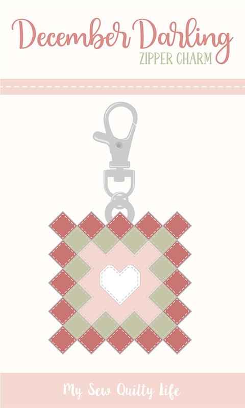 Zipper Charm Granny Square MSQL 160N Sew Quilty Life#1