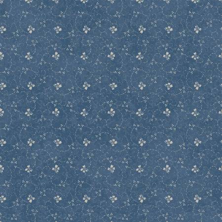 Patchwork Blue Blue Leaf 10932-B
