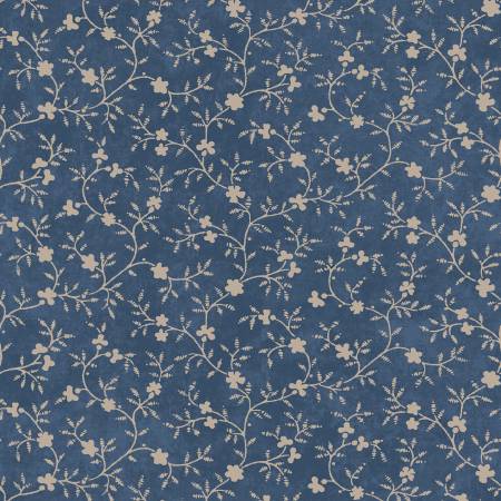 Patchwork Blue Blue Vines 10933-B