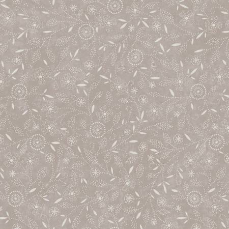 Patchwork Blue Tan Packed Floral 10936-T