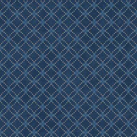 Patchwork Blue Blue Diamonds 10937-B