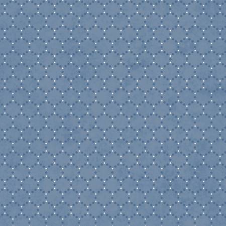 Patchwork Blue Blue Geometric 10938-B