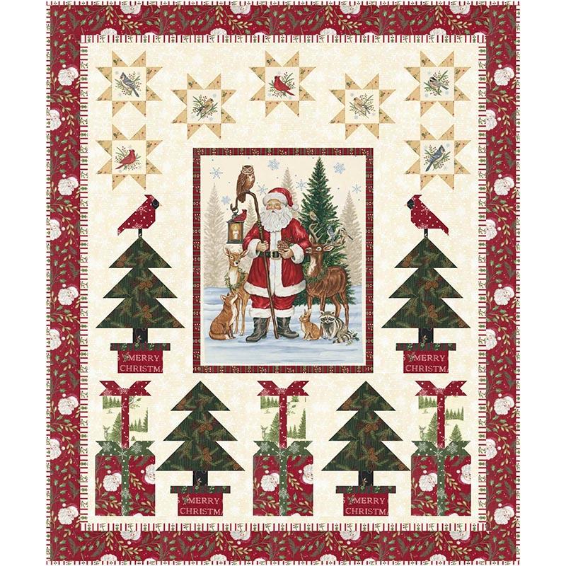 Snowy St Nick Kit KIT56220 Moda Precuts#1