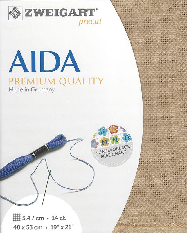 Aida 14ct Vintage Tan 19"x21"