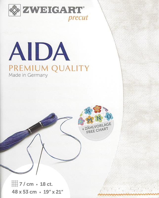 Aida 18ct 19"x21" Vintage 3793 1079 Zweigart#1