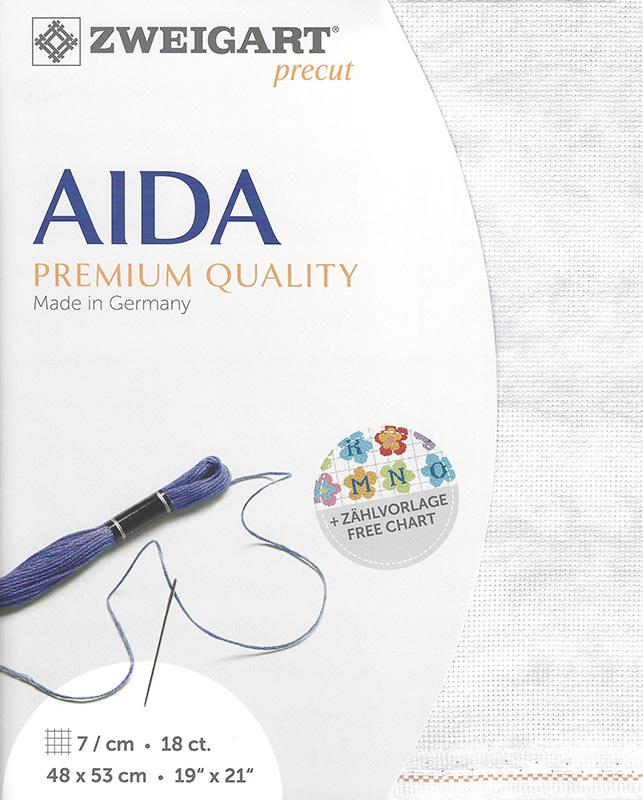 Aida 18ct 19"x21" Vintage 3793 7139 Zweigart#1