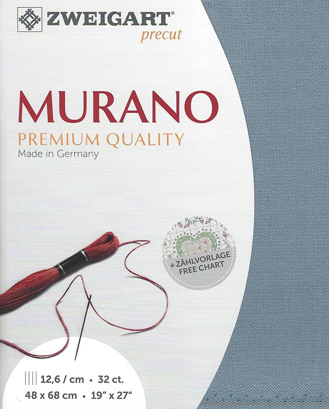 Murano 32ct Medium Teal 19"x27"