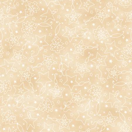 Christmas Time 11092-EE Cream/Cream Ornaments