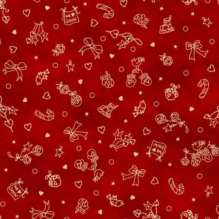 Christmas Time 11097-R Red Stocking Stuffers