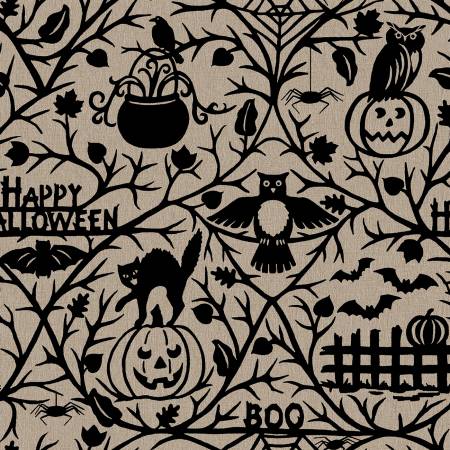 Pumpkin Grove 11180-TJ Tan/Black Pumpkin Grove