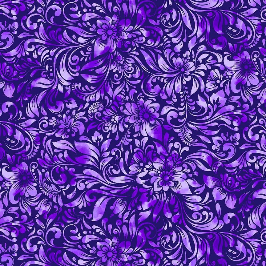 1 yard 21" - 118" Allure 2601-55 Purple