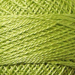 Valdani Solid 12wt #1262 - Luminous Lime